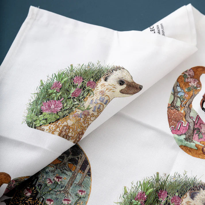 Woodland Tea towel