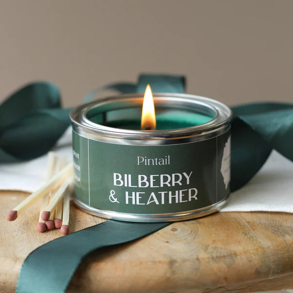 Bilberry & Heather Paint Pot Candle
