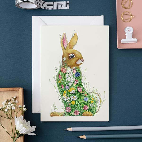 Bunny in meadow