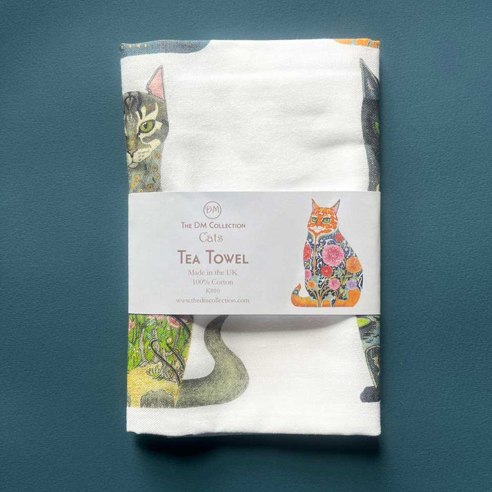 Cat Tea Towel