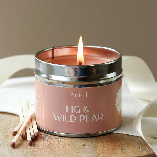 Fig & Wild Pear Classic Tin Candle