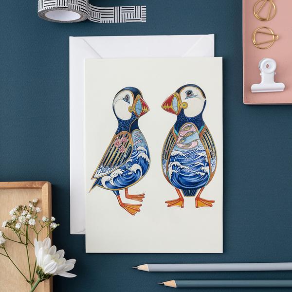Two Puffins
