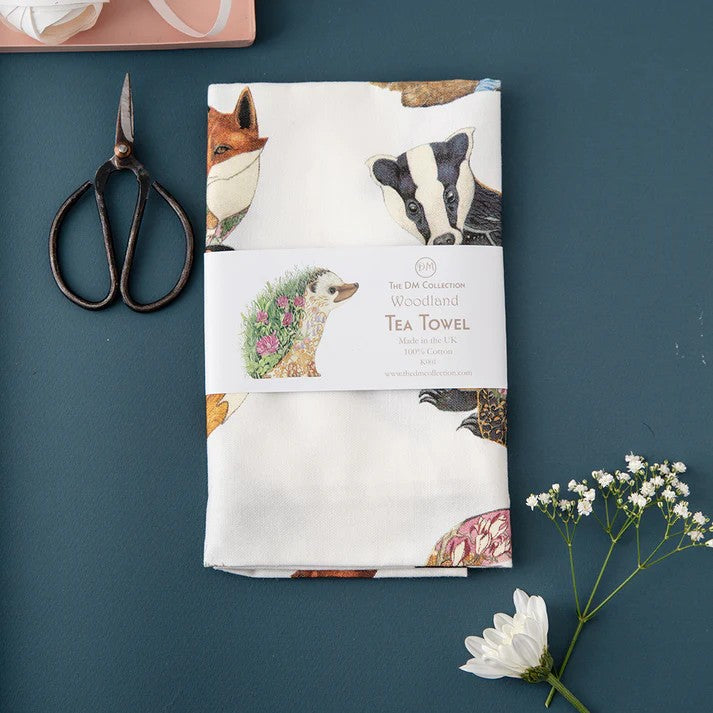 Woodland Tea towel