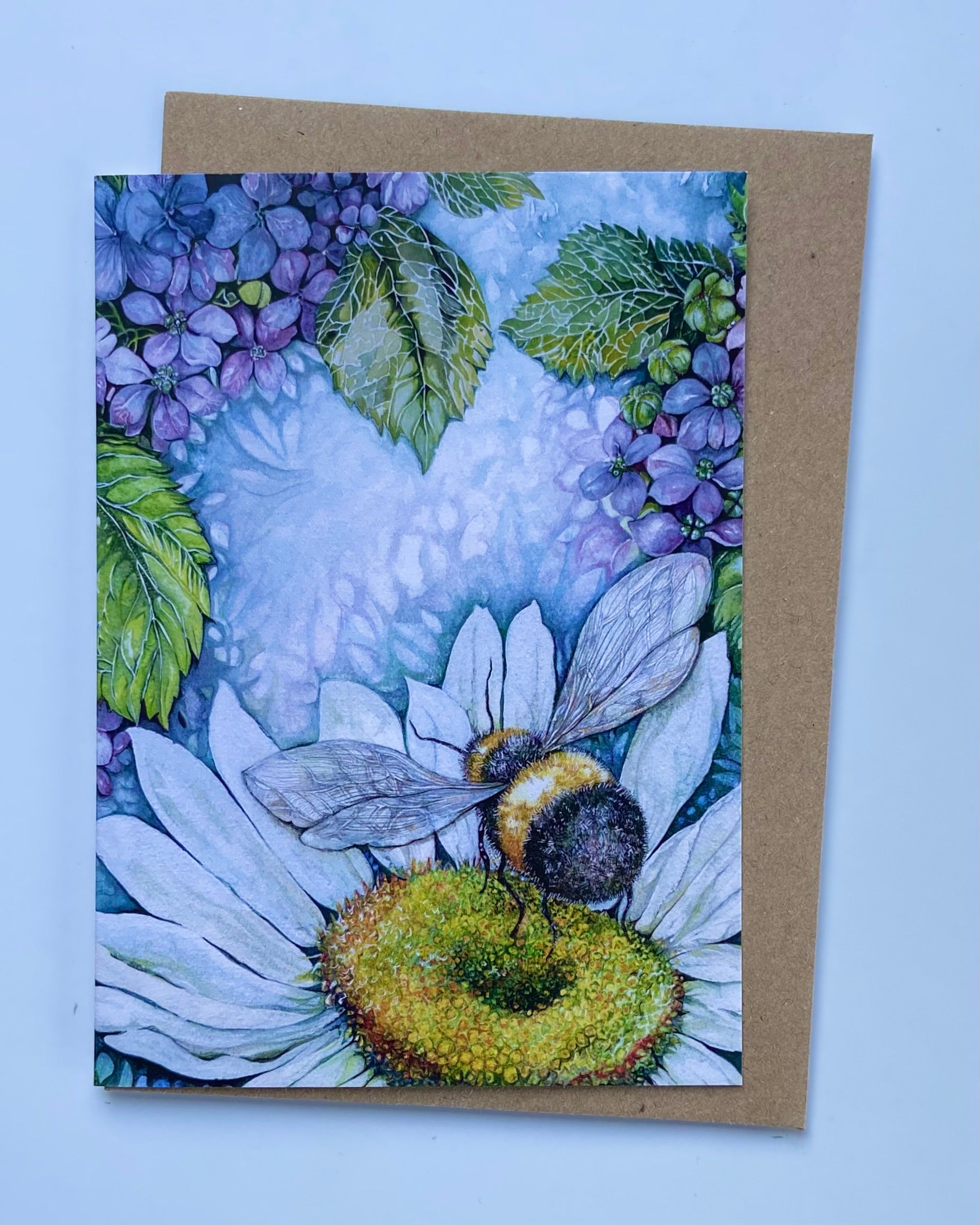 Buzzy Bee Greetings Card