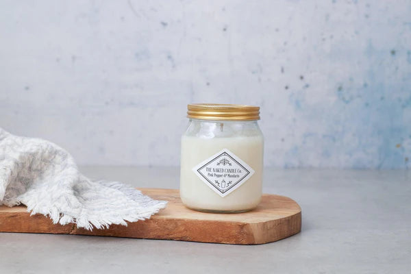 Pink pepper & Mandarin Naked Candle