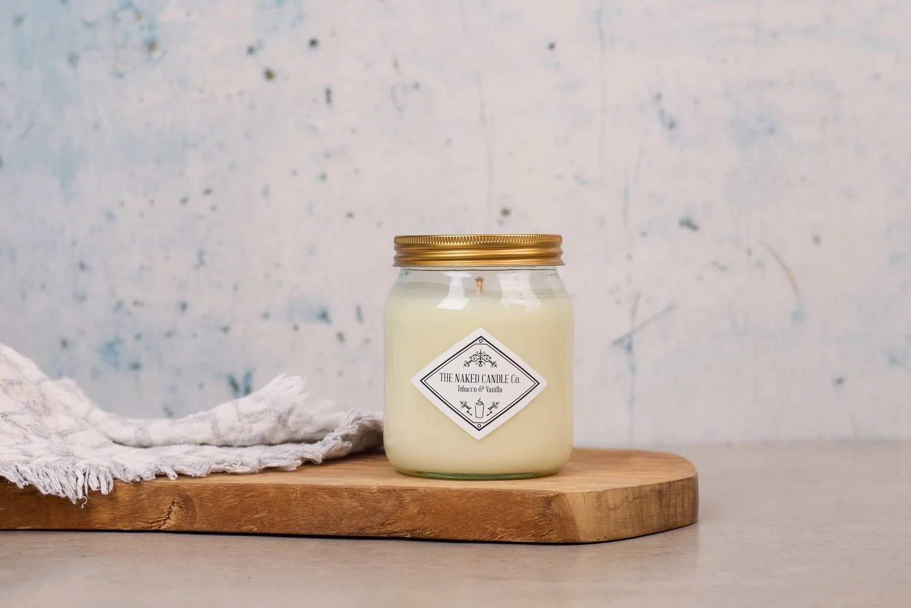 Tobacco and Vanilla Naked Candle